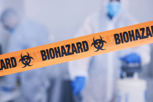 Professional Infectious Disease Decontamination technician working in Lakewood, NJ